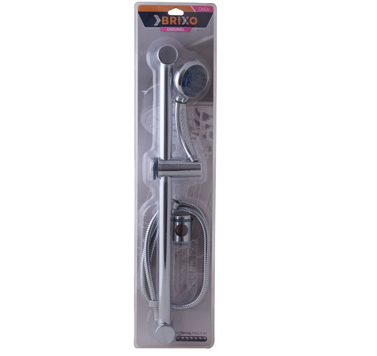Saliscendi doccia Brixo Cozumel Cromo