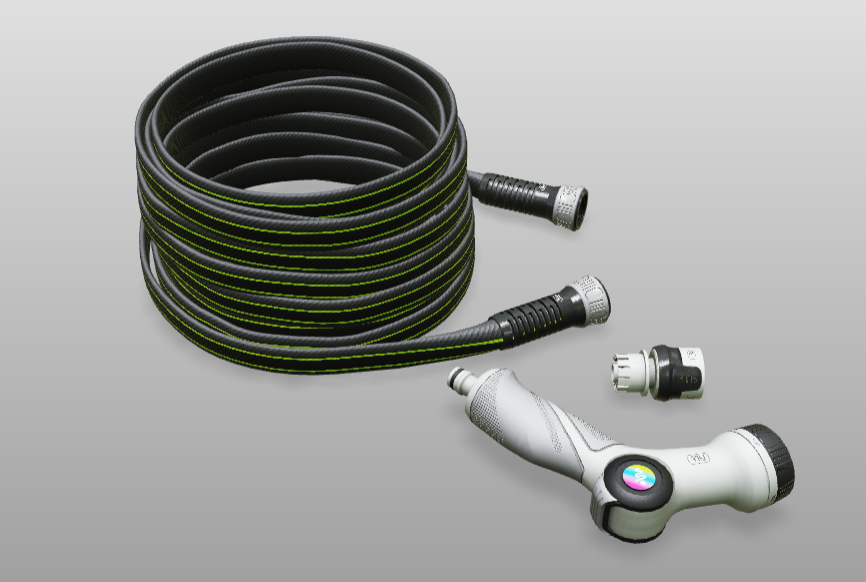 Tubo per irrigazione professionale per grandi giardini e uso domestico 5/8" FITT FORCE