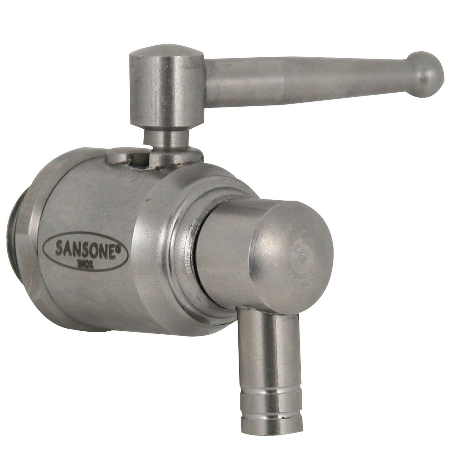 Rubinetto antigoccia per fusti olio in acciaio Sansone