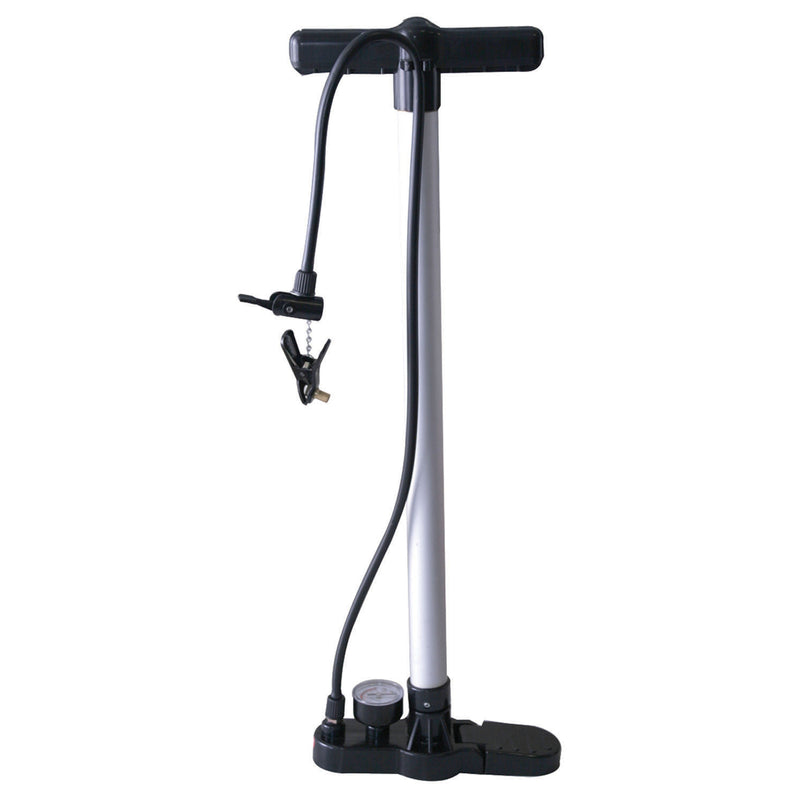 Pompa manuale verticale per biciclette cicli con manometro