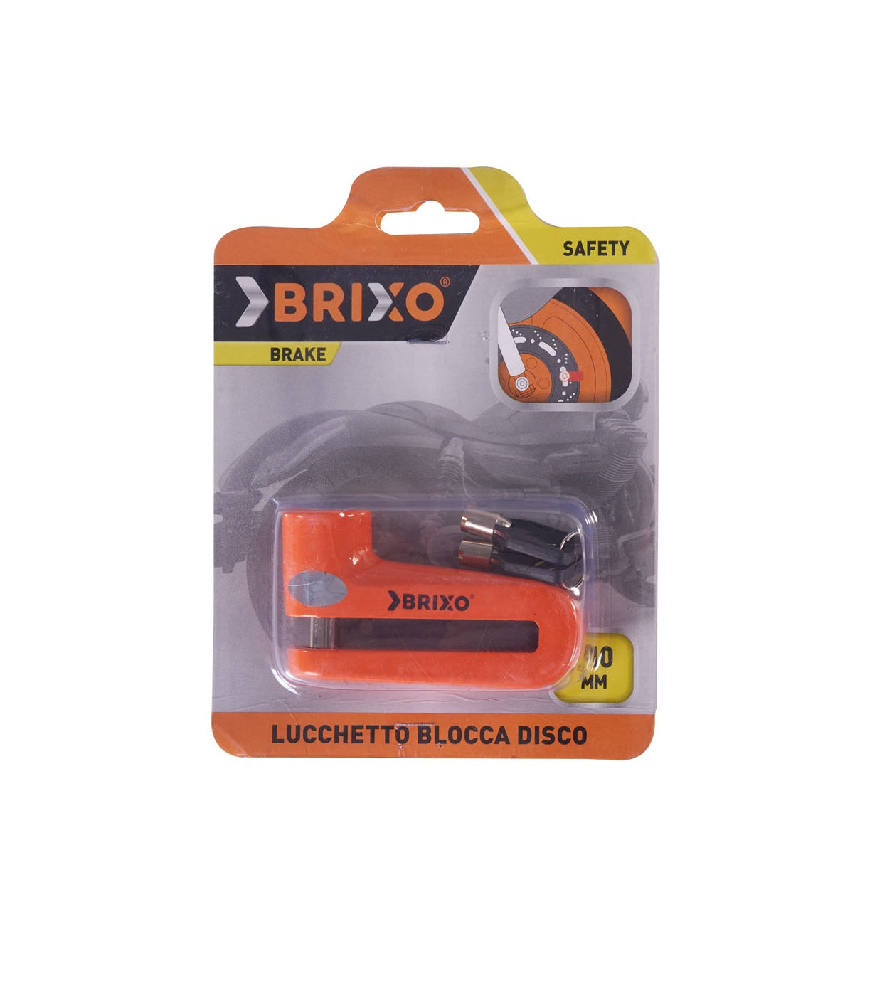 Lucchetto blocca dischi per moto brake BRIXO