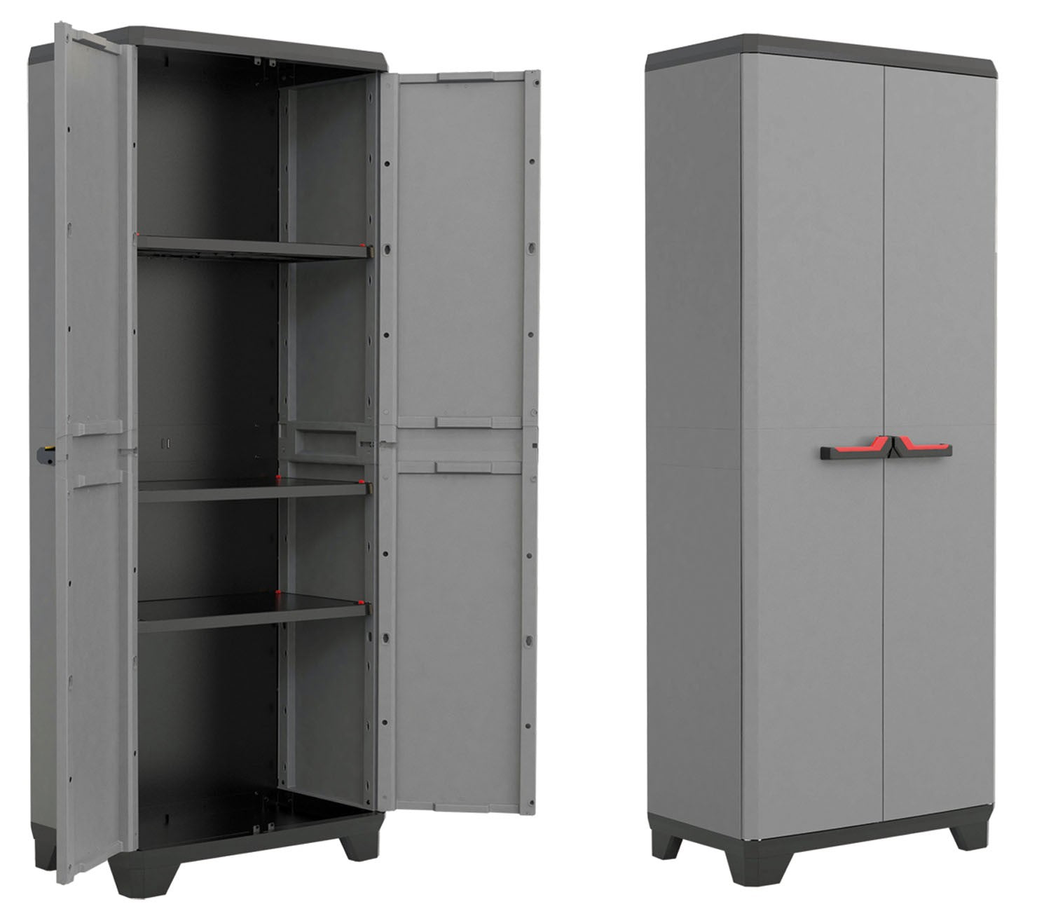 Armadio Basic Tuttopiani a 2 ante in resina Keter