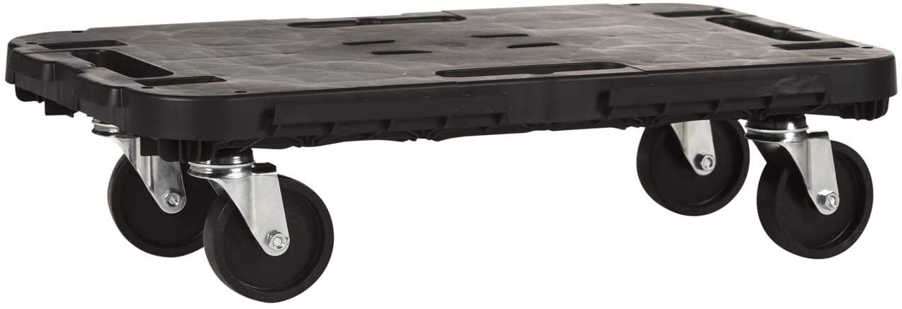 Carrello pianale sottovaso sposta tutto rettangolare con ruote portata Max 300 kg