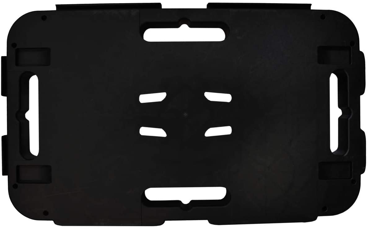 Carrello pianale sottovaso sposta tutto rettangolare con ruote portata Max 300 kg