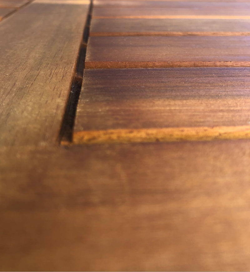 Tavolo quadrato 70x70 cm pieghevole in legno Impression Pattaya