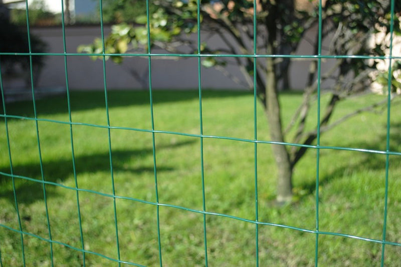 Rete per recinzioni animali elettrosaldata Zincata Plastificata con maglia quadrata 12x12 Rotolo 10 mt.
