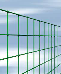 Rete elettrosaldata per recinzioni animali zincata e plastificata verde muschio con maglia 76x51 mm Rotolo 25 mt (filo 2,7mm)