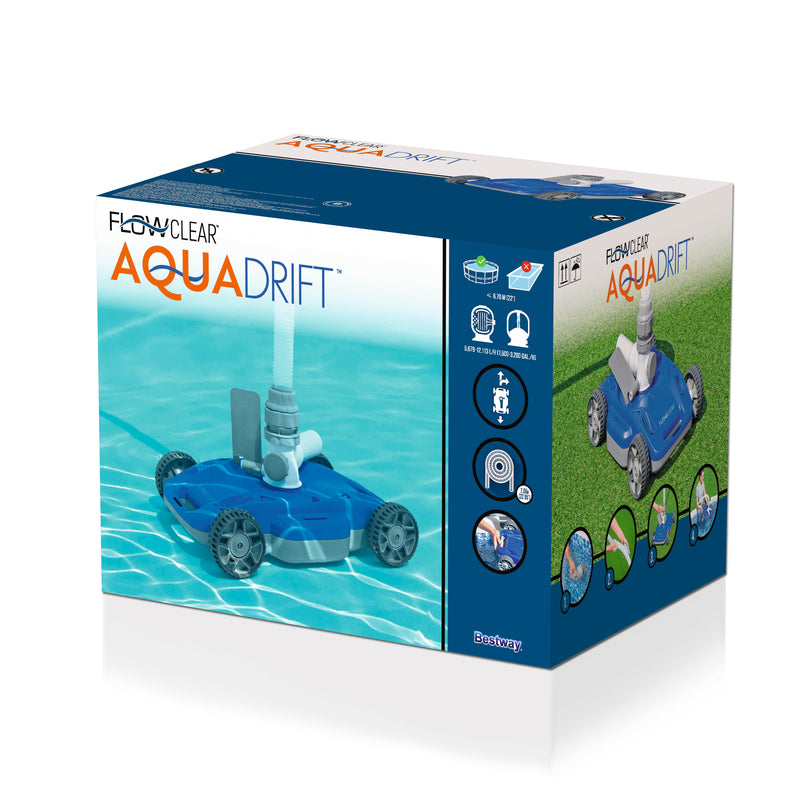 Aspiratore Robot automatico pulizia fondo piscina AquaDrift Flowclear Be