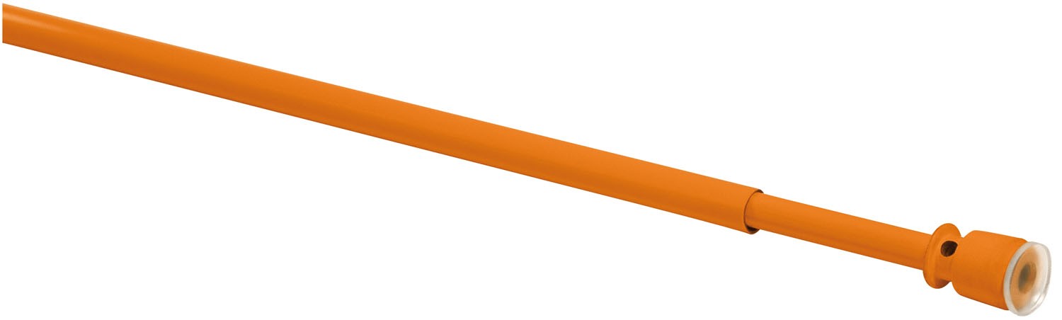 Scorritenda a pressione estensibile con ventose D7mm L40-66cm arancio bris-brise Colorina