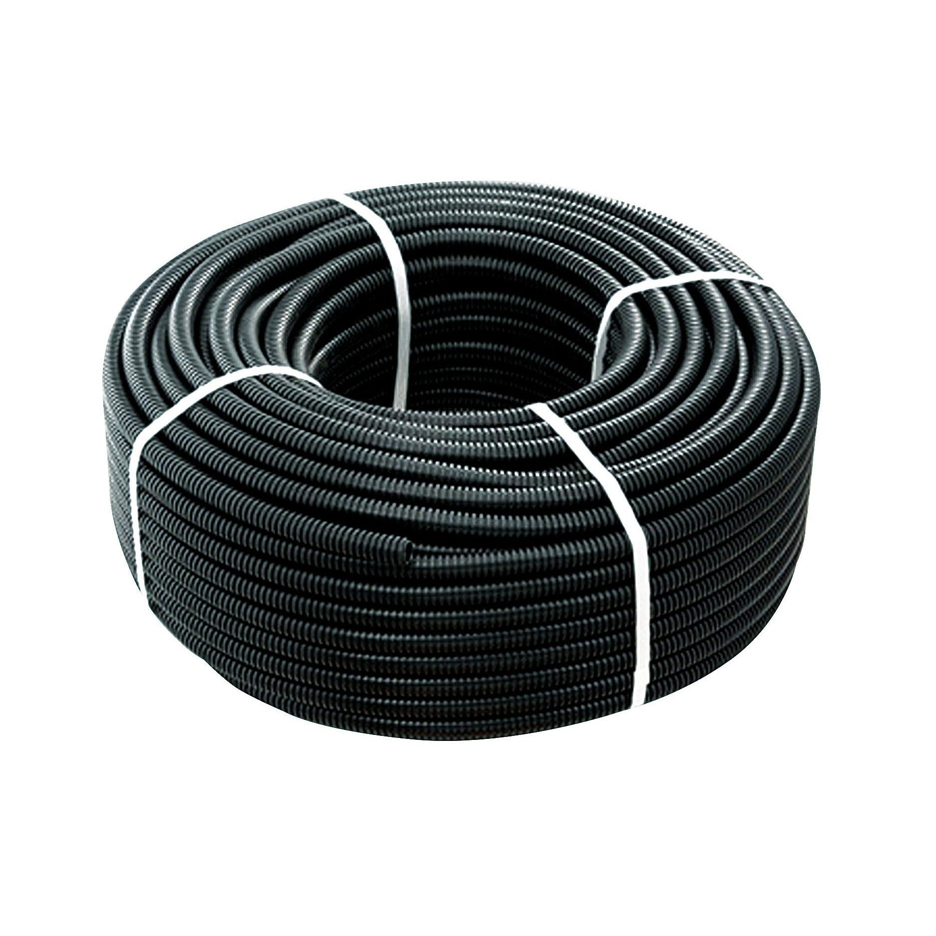 Tubo corrugato per la protezione di cavi con tirafilo