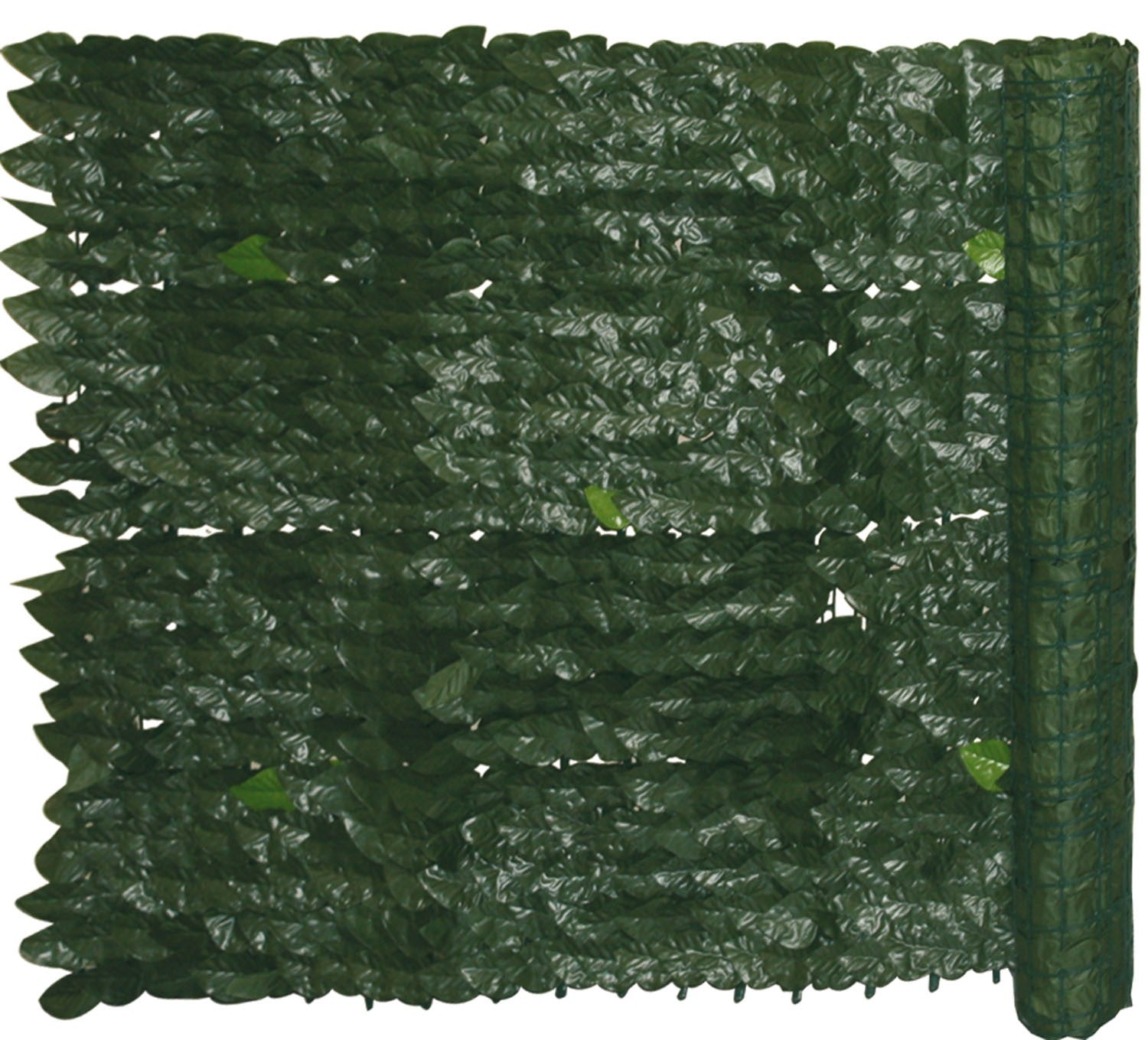 Siepe Artificiale Ornamentale Evergreen con foglie Edera Verde 1x3M Garden Deluxe Collection