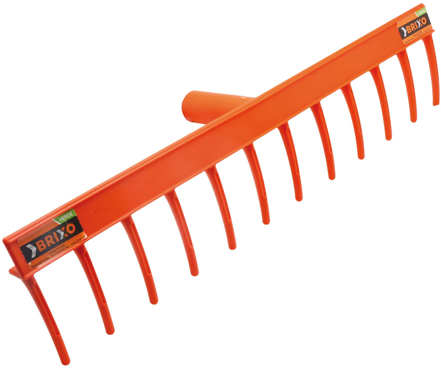 Rastrello in polipropilene 12 denti Ergo Click Easy Brixo