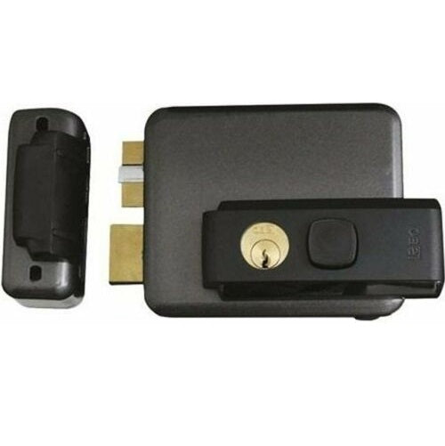 Elettroserratura per cancelli e portoni con scrocco catenaccio e entrata regolabile ISEO 53N