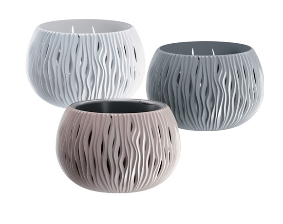 Vaso Nike DSK con decorazione tridimensonale 29xH19 cm Prosperplast