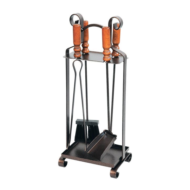 Set kit attrezzatura camino caminetto stufa Totem