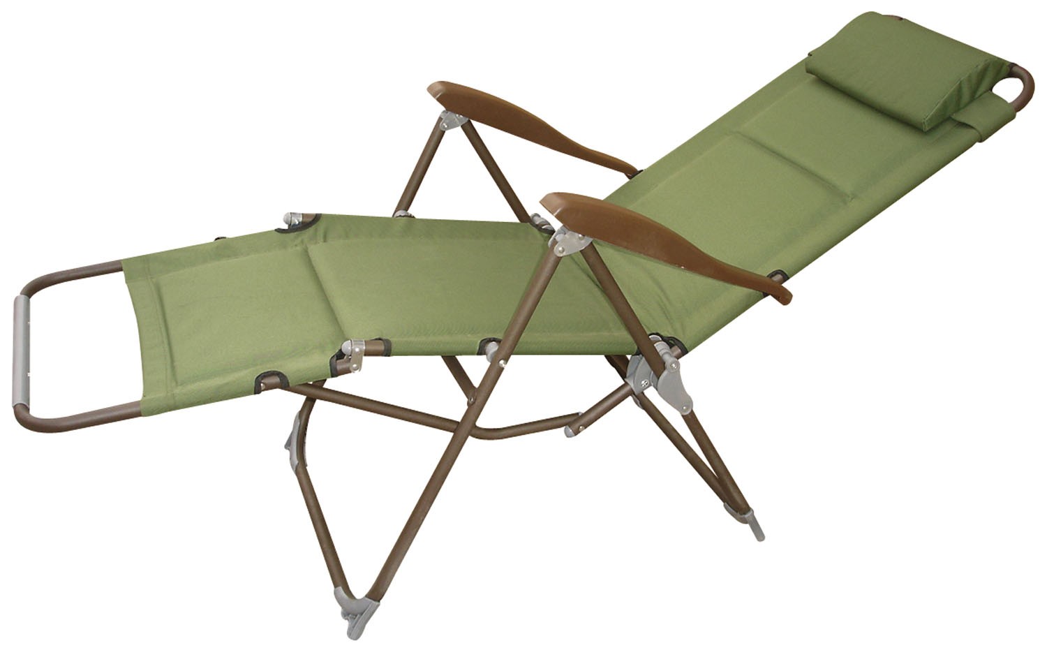 Sedia poltrona sdraio pieghevole regolabile 8 posizioni modello Camping