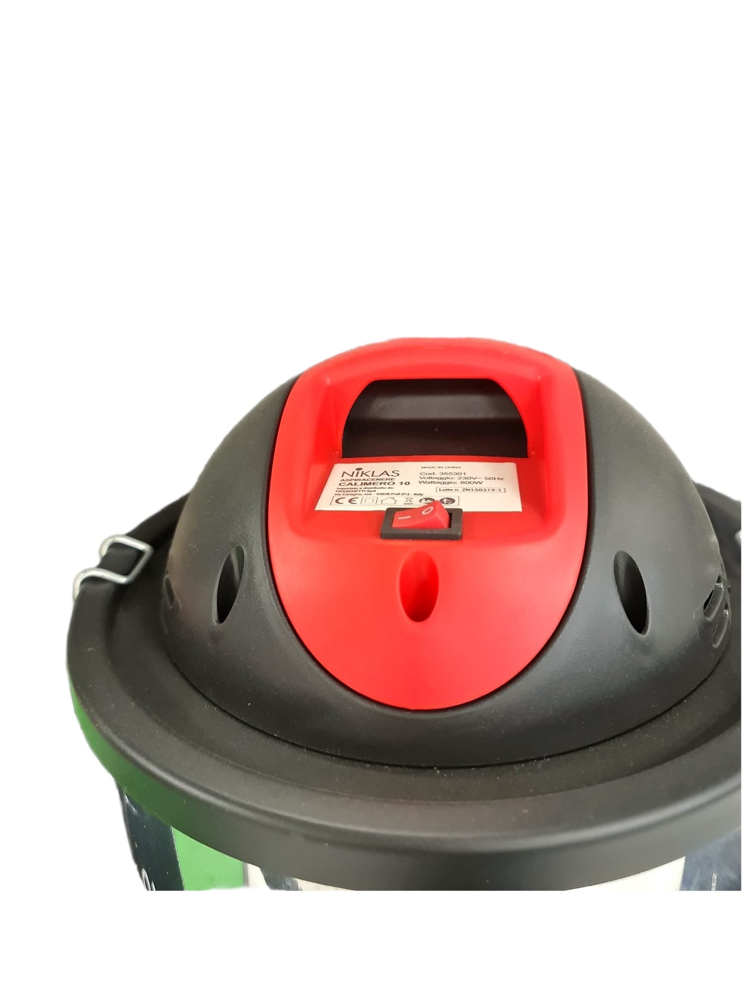 Aspiracenere Niklas Calimero 10 Litri 800 watt