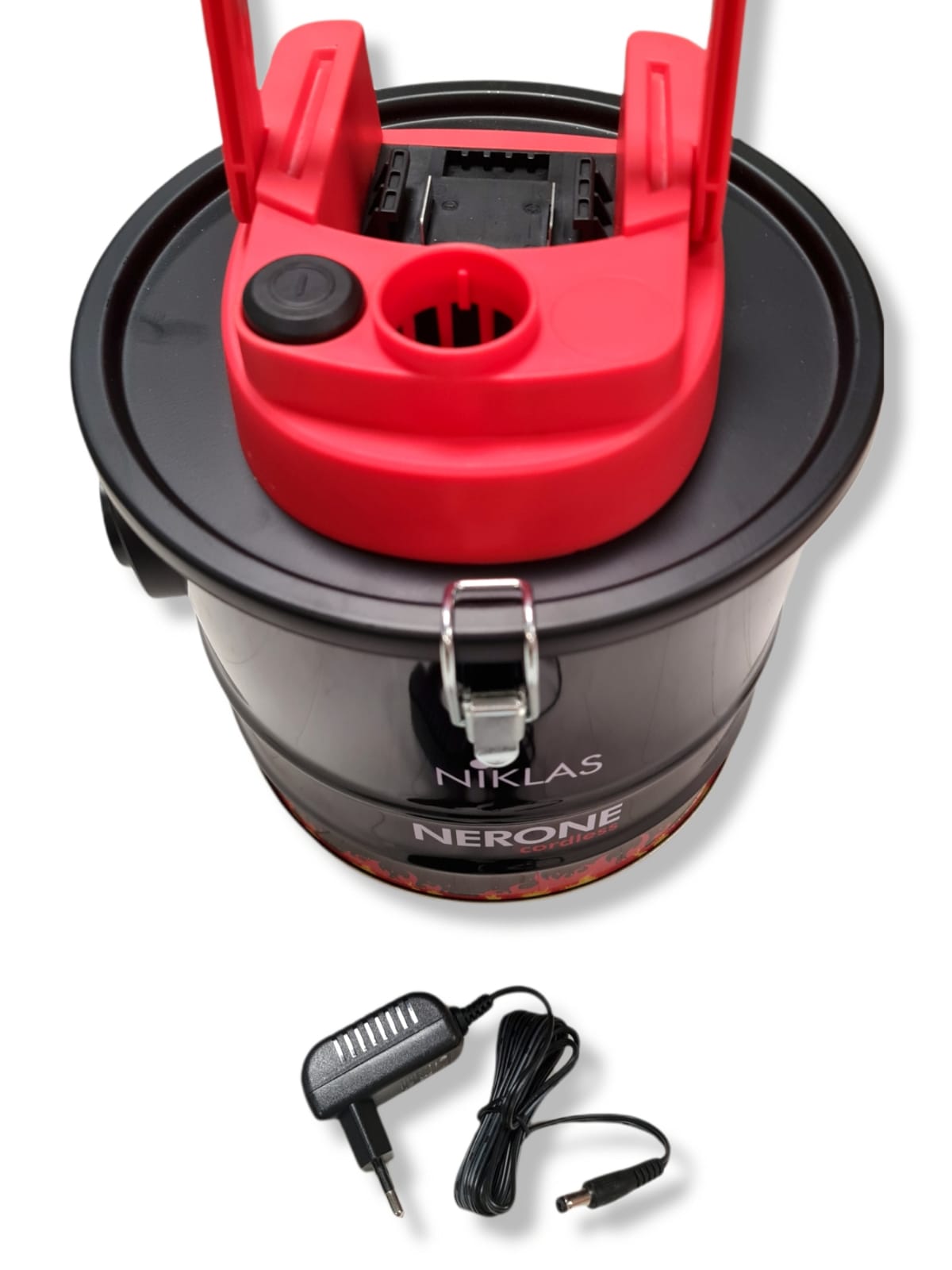 Carica Batteria per aspiracenere a batteria Niklas Nerone Cordless 10 Lt.