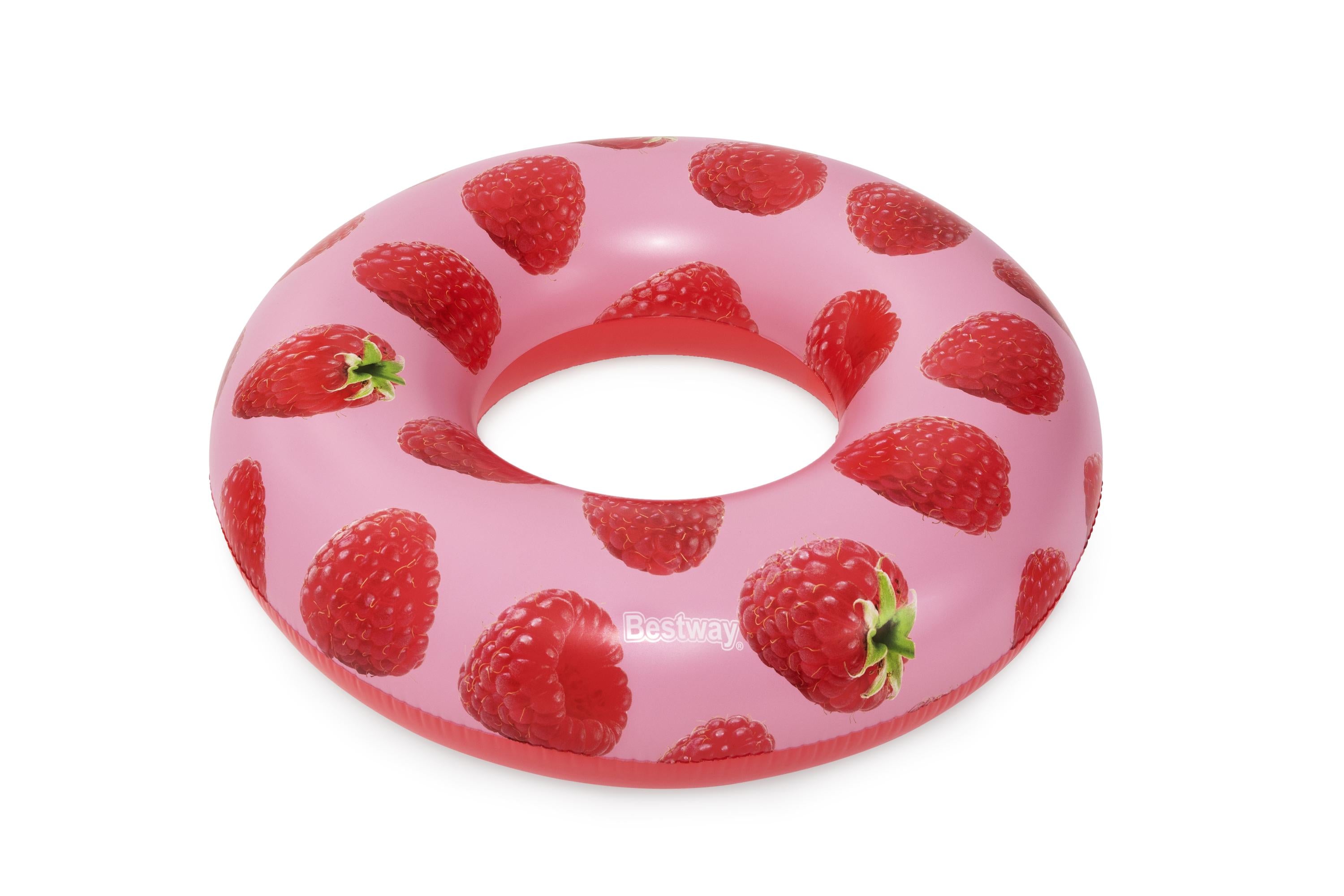 Salvagente ciambella gonfiabile per adulto al lampone profumato BestWay 36231