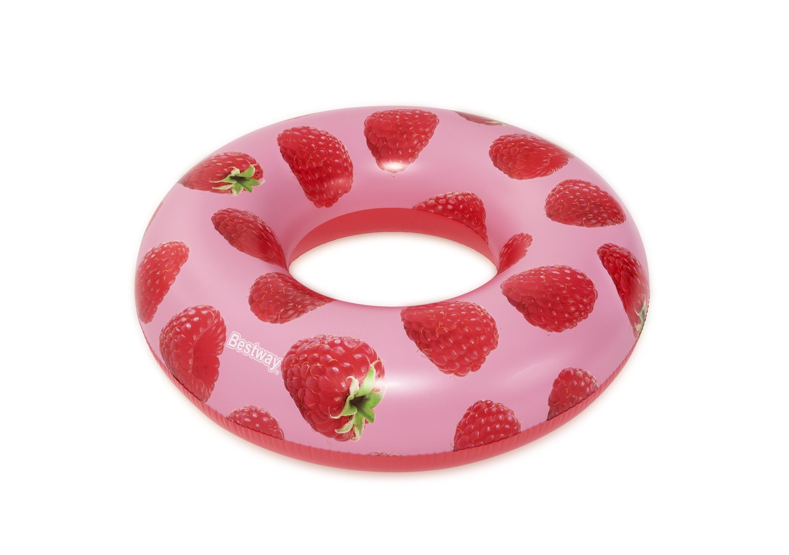 Salvagente ciambella gonfiabile per adulto al lampone profumato BestWay 36231