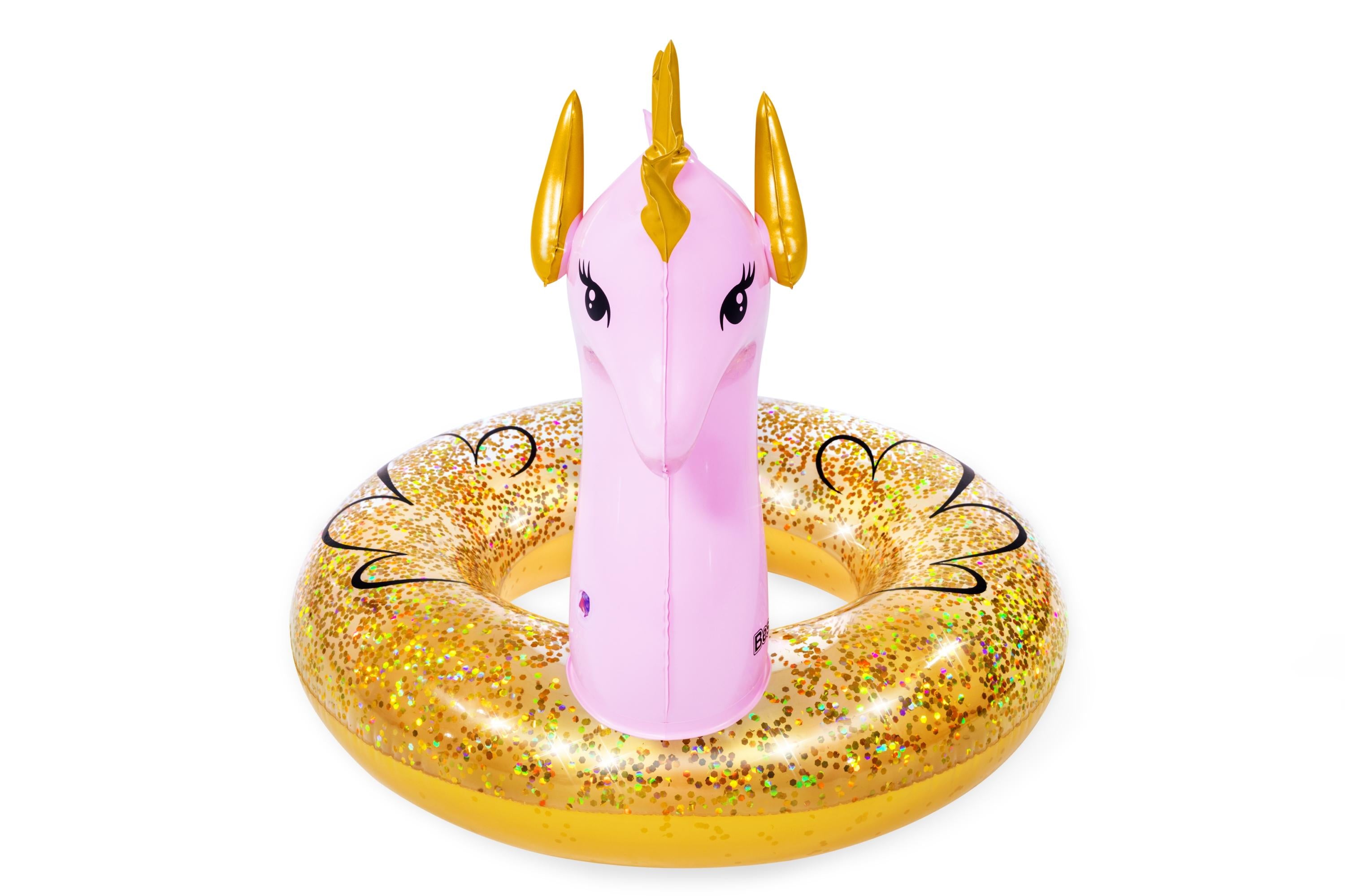Salvagente ciambella gonfiabile Cavalluccio Marino Glitter BestWay 36305