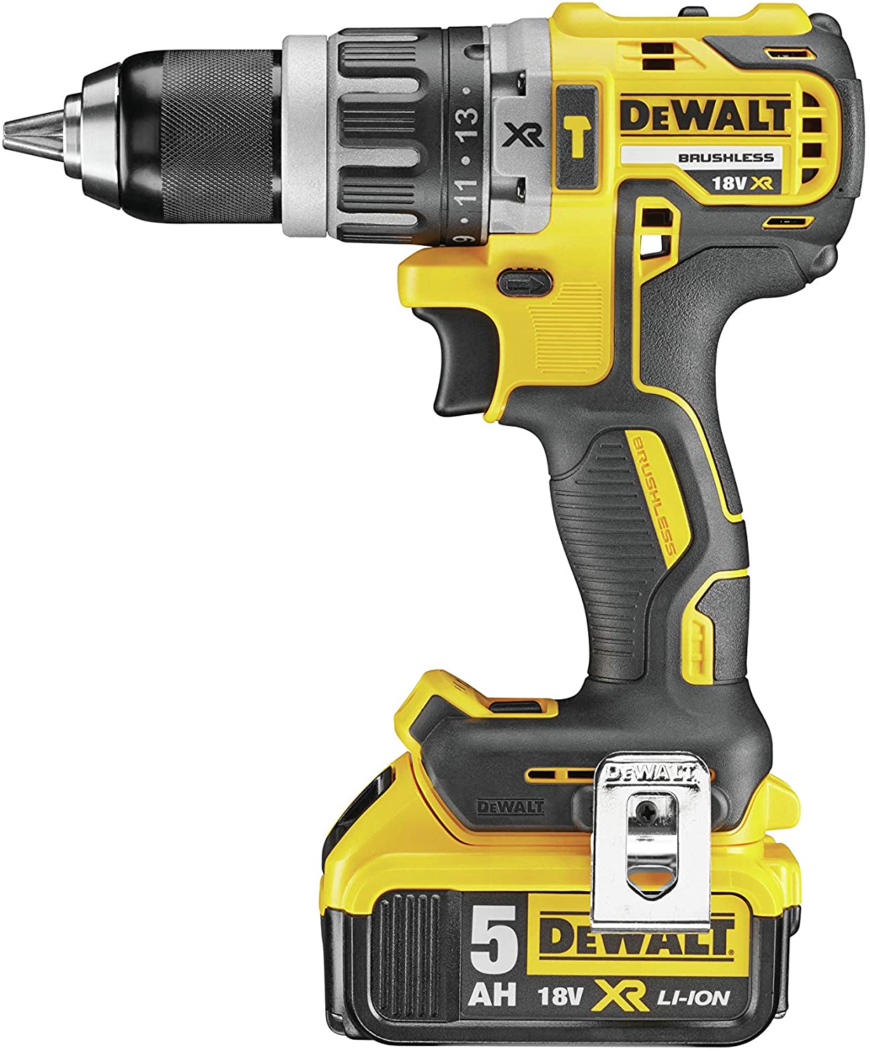 Trapano Avvitatore con percussione 18V 5.0Ah Brushless DEWALT DCD796P2