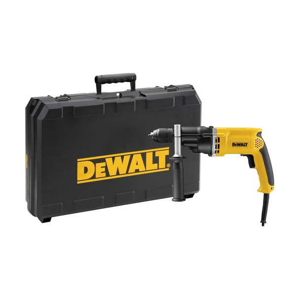 Trapano con percussione 2 velocità 770W DEWALT D21805KS