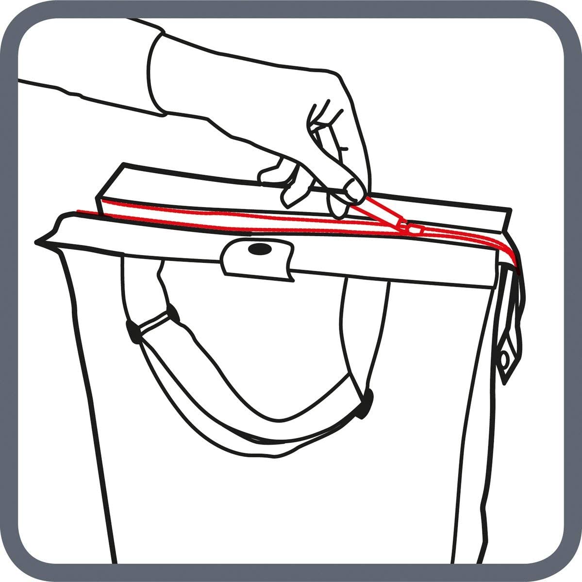 Carrello portaspesa trolley richiudibile con maniglia Gimi Brava Plus Beige