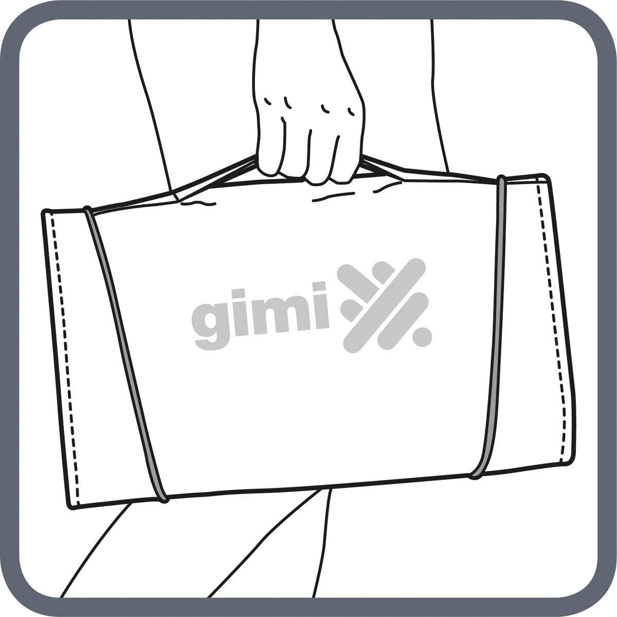 Carrello portaspesa trolley richiudibile con maniglia Gimi Brava Plus Beige