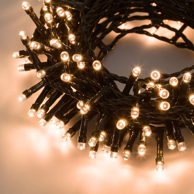 Catena luminosa luci per decorazioni natalizie 500 led