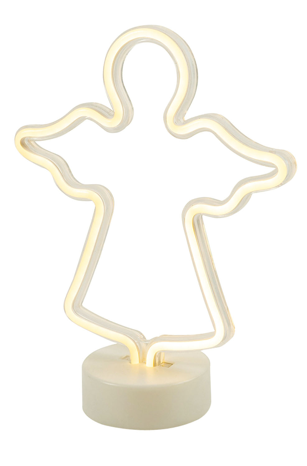 Lampada neon led Albero Multicolor e Angelo Bianco Led