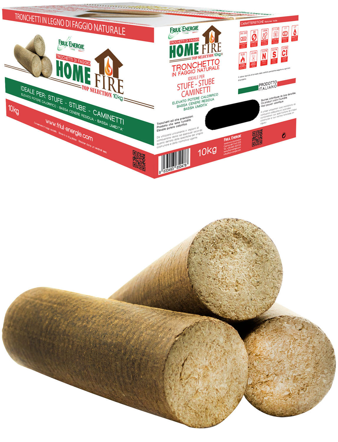 Ceppi tronchetti accendifuoco ECO El Gaucho