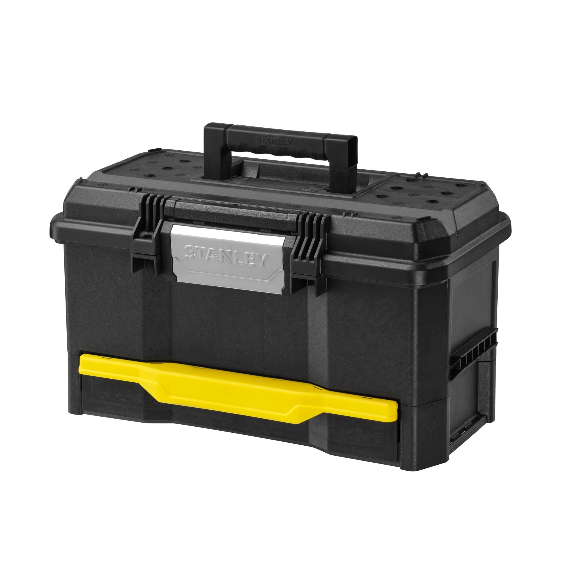 Cassetta portautensili lucchettabile con doppio scomparto e cassetto organizer STANLEY 1-70-316