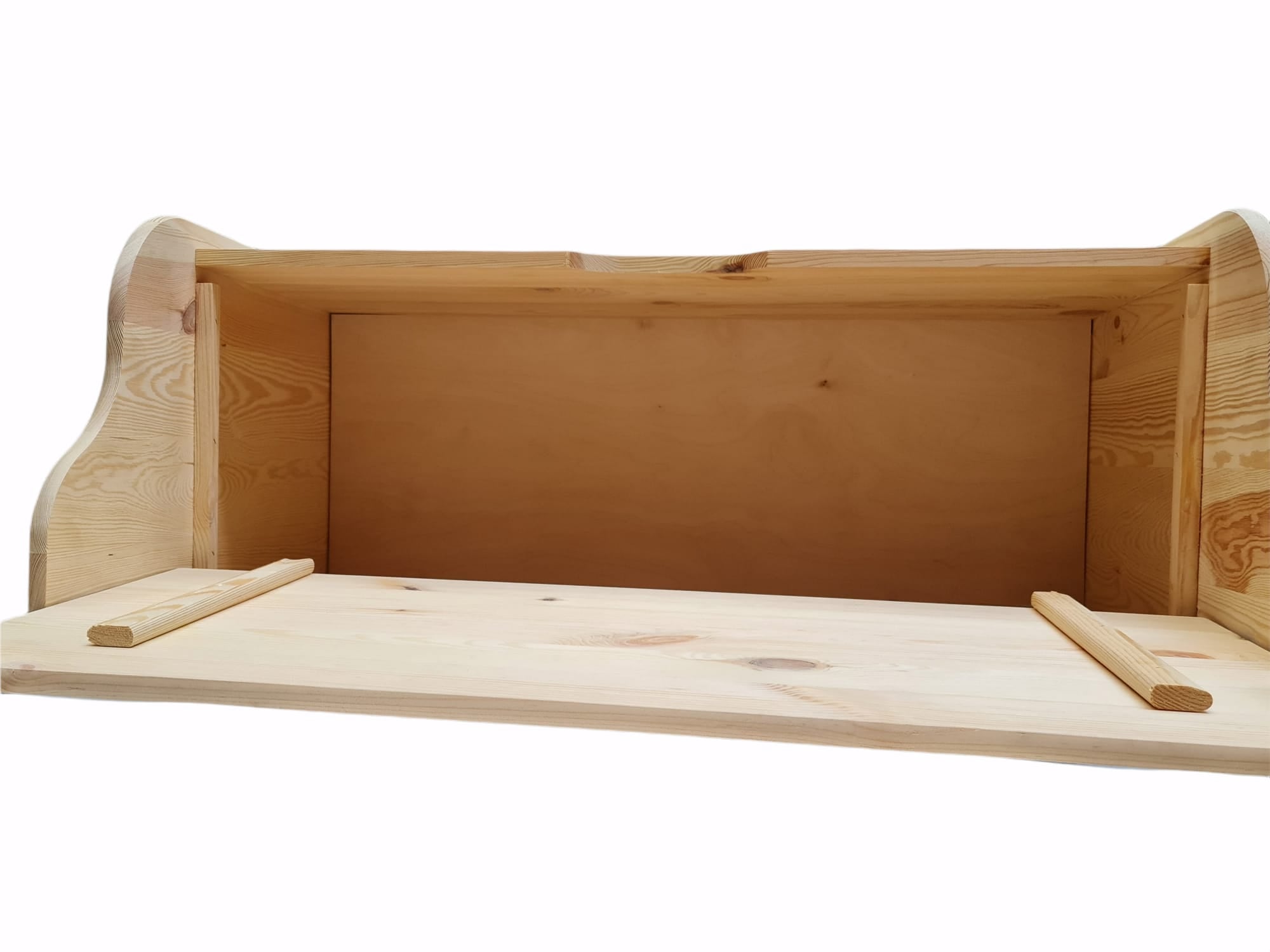 Cassapanca baule in legno di abete massello ALBERIAMO