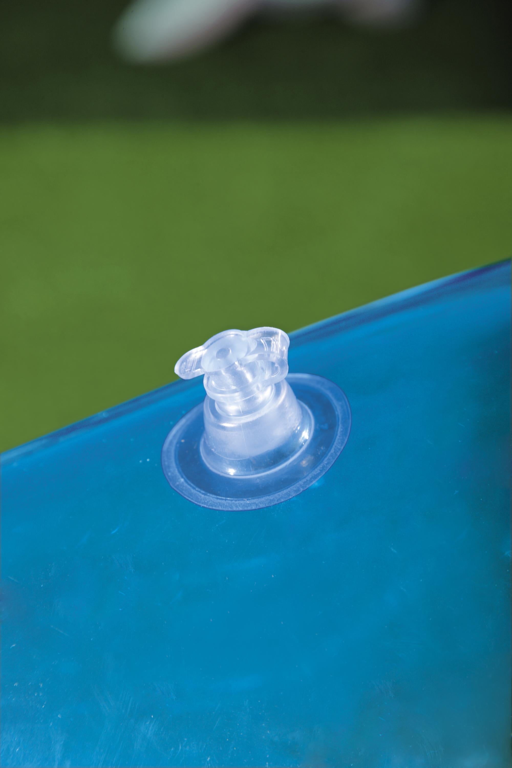 Balena trasparente grande cavalcabile gonfiabile 157x94 cm BestWay 41037