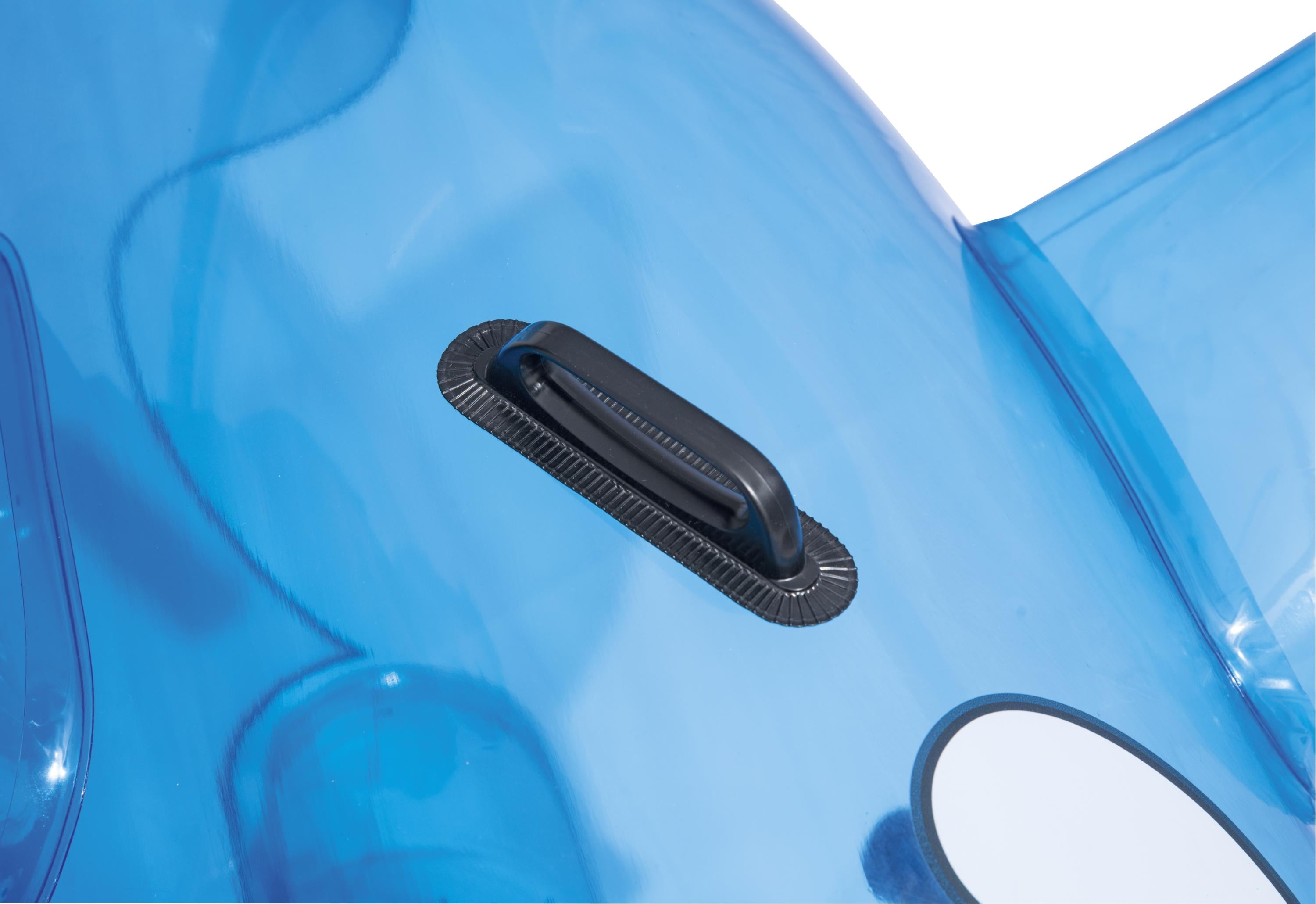 Balena trasparente grande cavalcabile gonfiabile 157x94 cm BestWay 41037