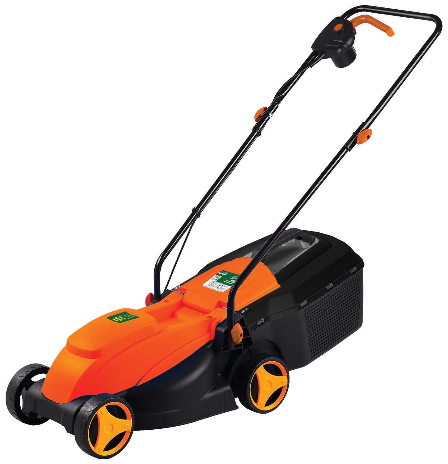 Tosaerba elettrico 1000W taglio 32 cm altezza regolabile Green Cat Speed