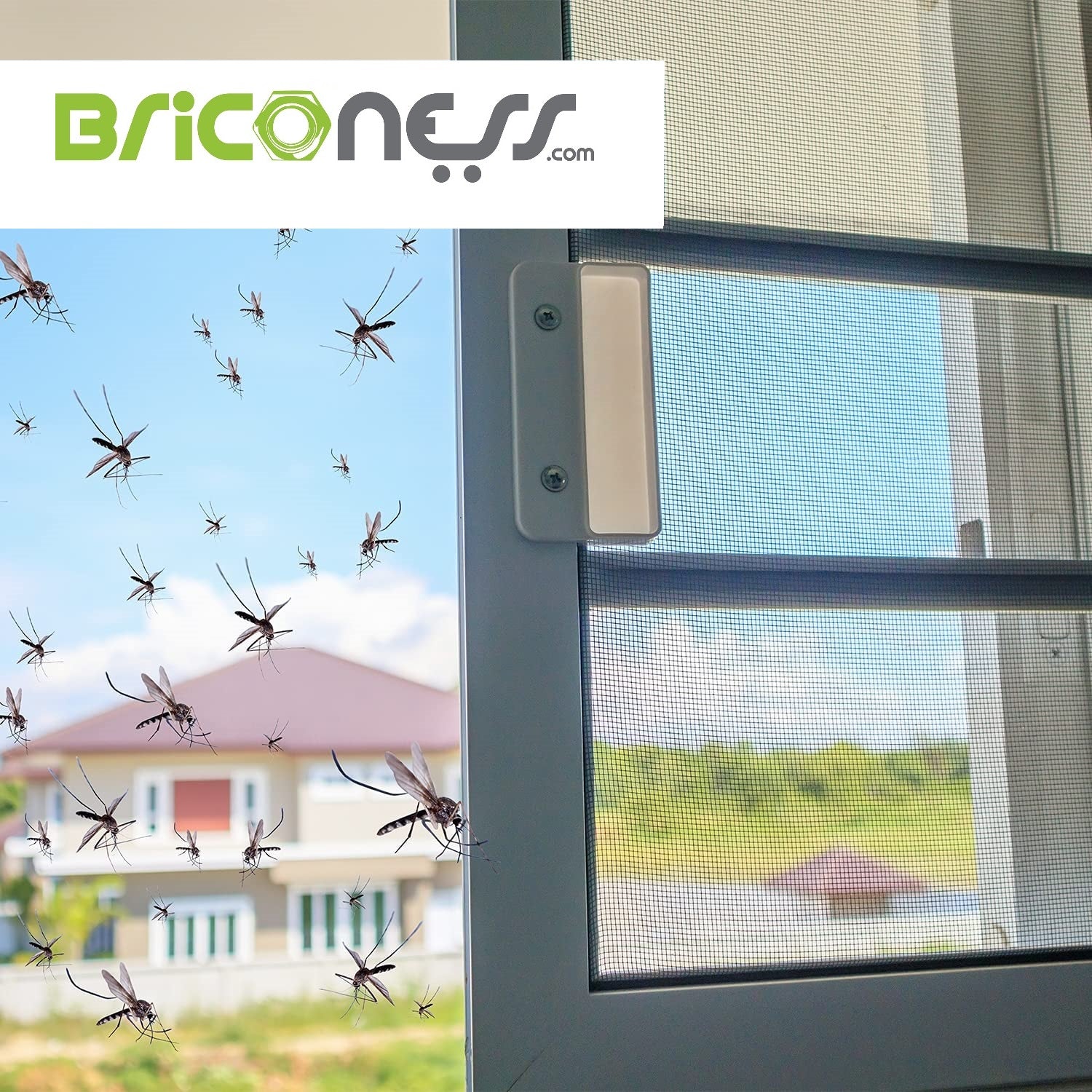 Zanzariera in fibra di vetro miniroll Rotolo 2,5 Mt.