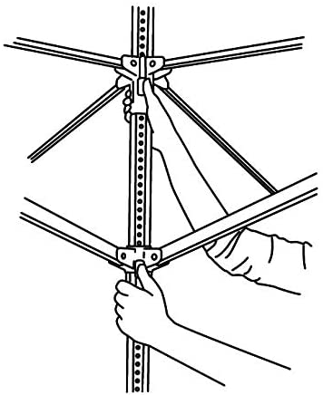 Stendibiancheria verticale in alluminio 50 metri Gimi Garden