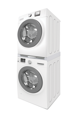 Base di sovrapposizione per lavatrici e asciugatrici Max. 250 Kg. Meliconi torre pro L60