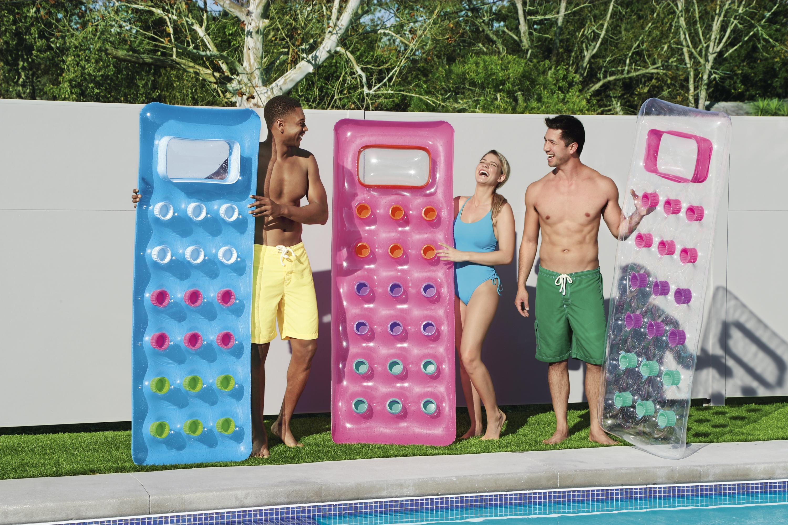 Materassino Gonfiabile 18 buchi con finestra Fashion Lounge Bestway  430