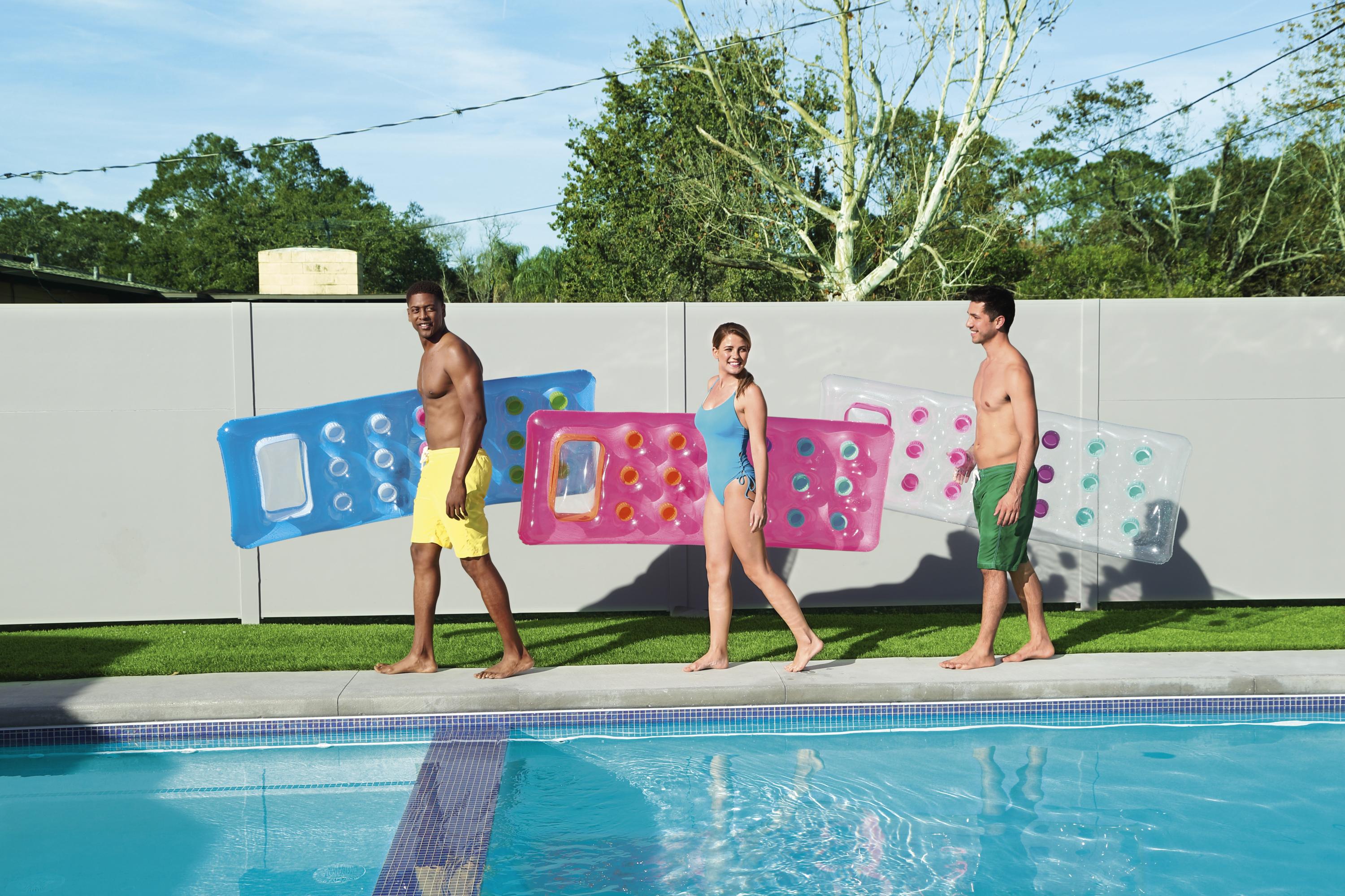 Materassino Gonfiabile 18 buchi con finestra Fashion Lounge Bestway  43040