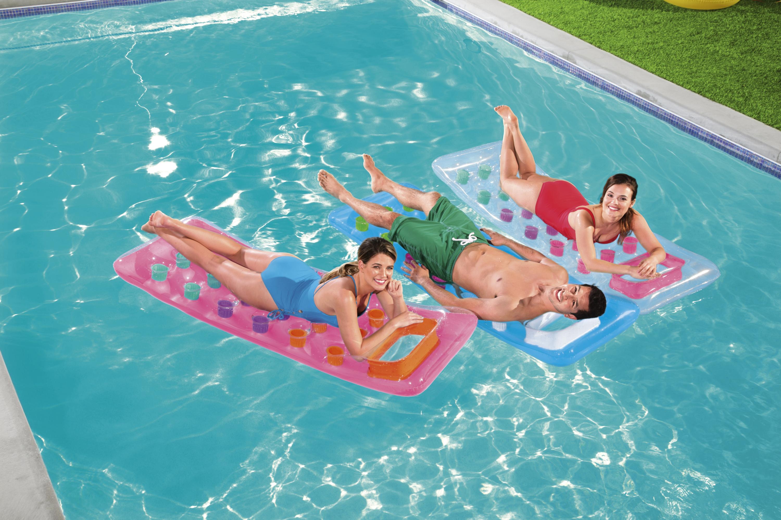 Materassino Gonfiabile 18 buchi con finestra Fashion Lounge Bestway  43040