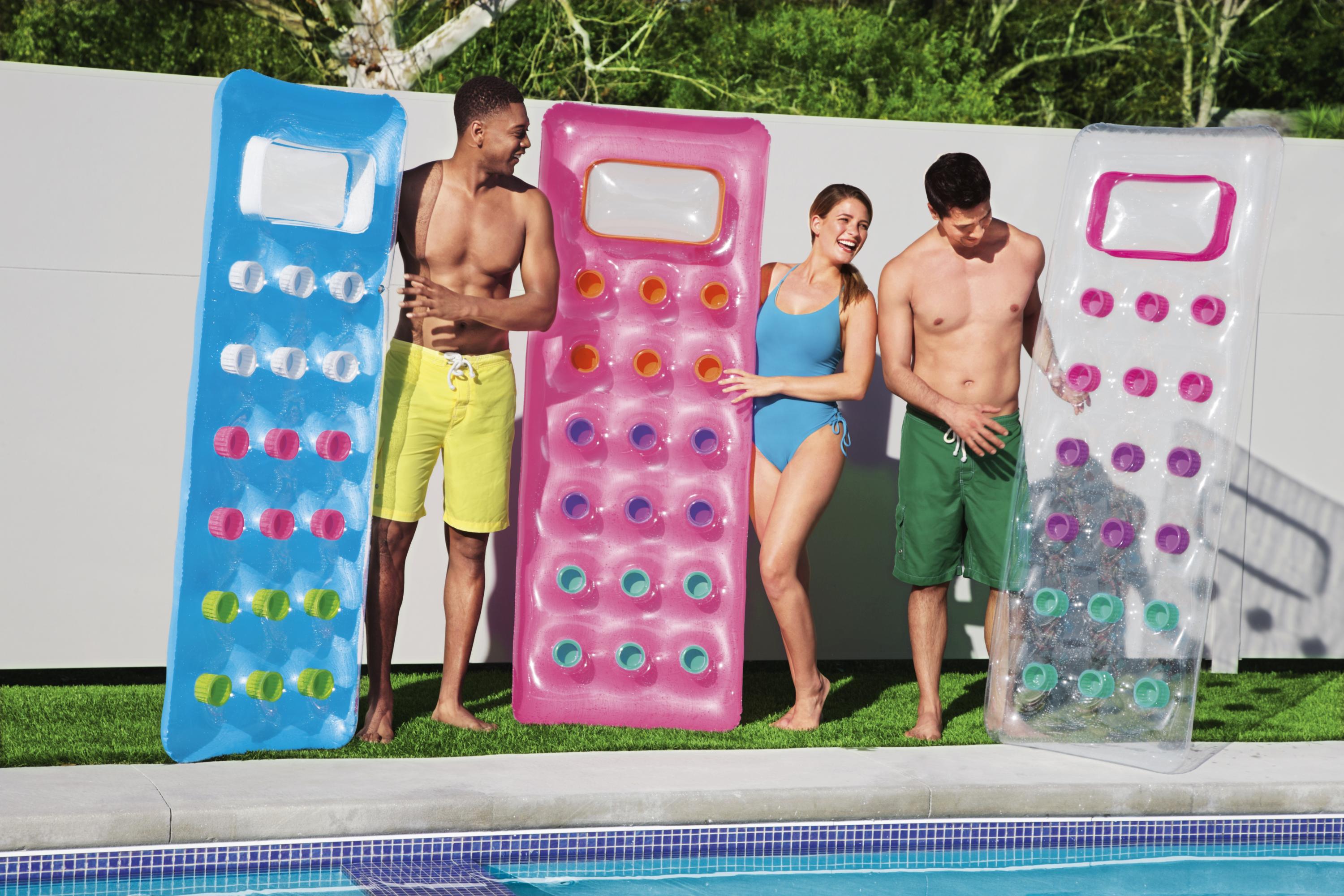 Materassino Gonfiabile 18 buchi con finestra Fashion Lounge Bestway  43040