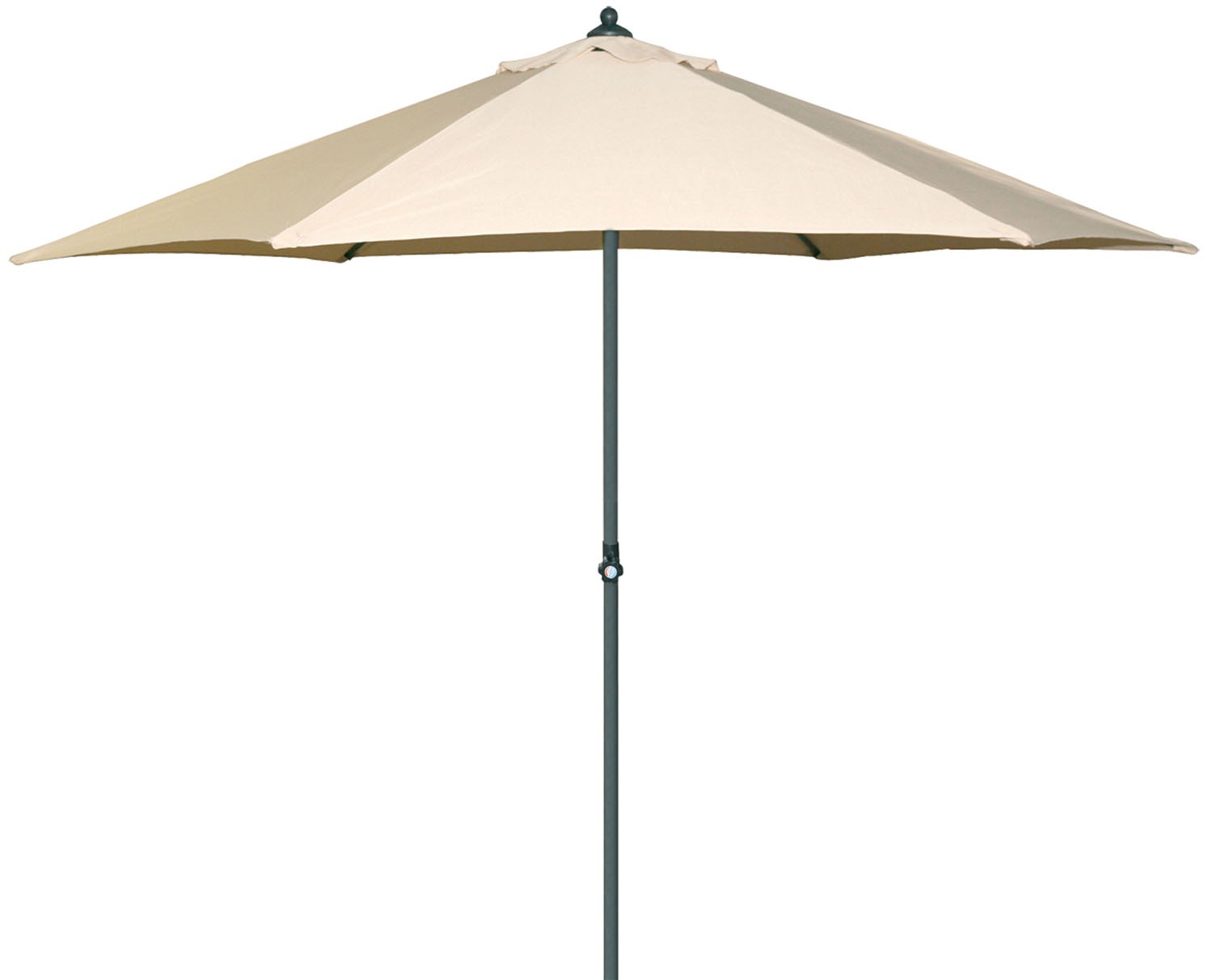 Ombrellone da giardino in alluminio Ø 270 cm Beige