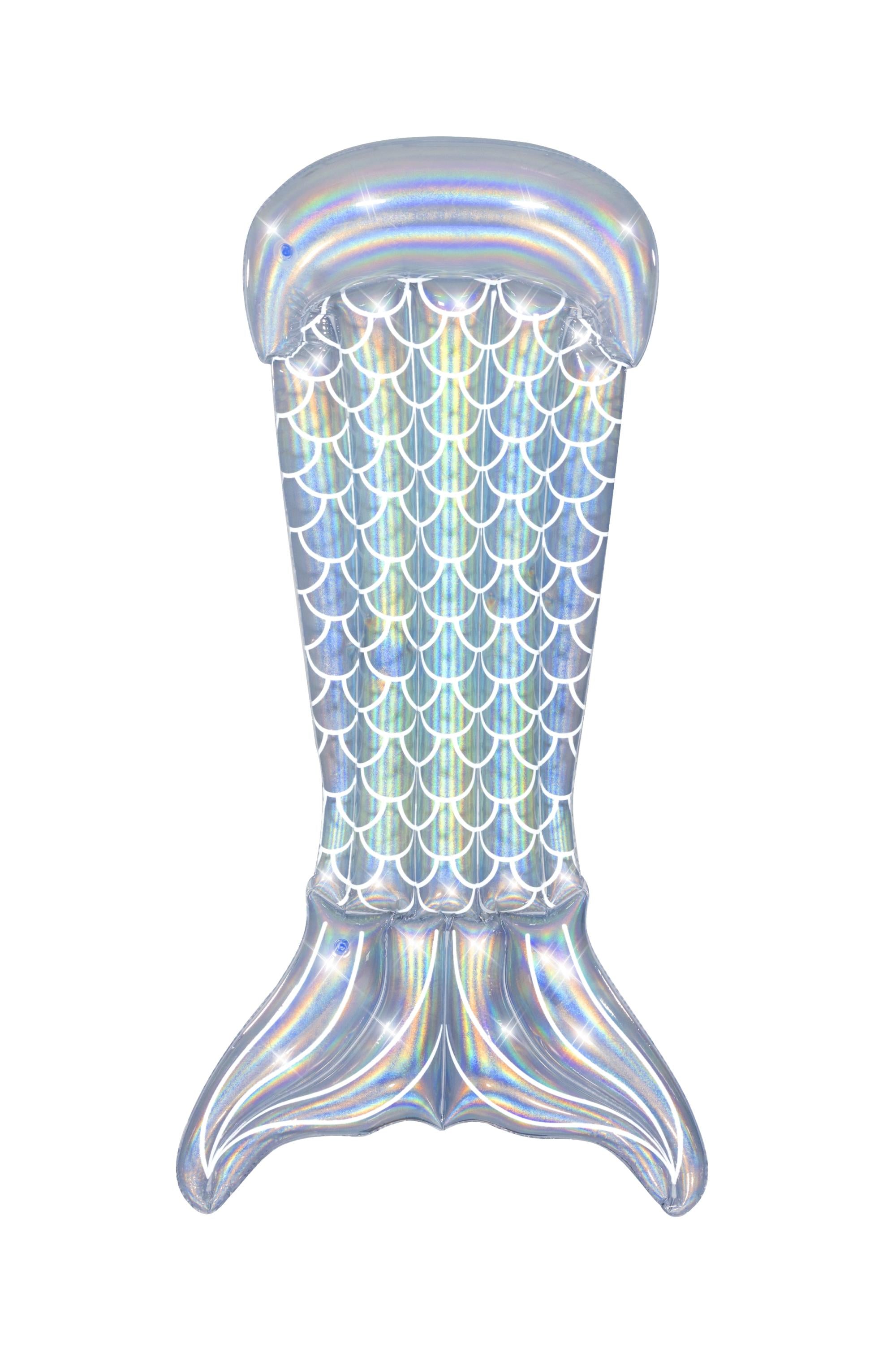 Materassino Sirenetta gonfiabile iridescente scintillante BestWay 43413