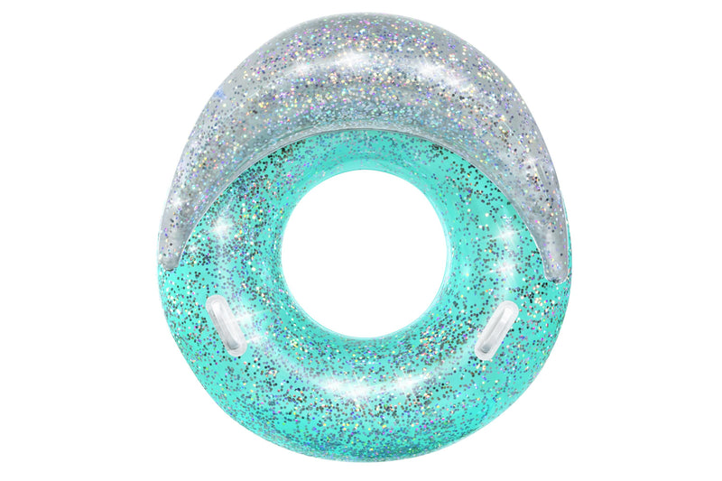 Poltrona ciambella gonfiabile galleggiante Glitter Dream BestWay 43509