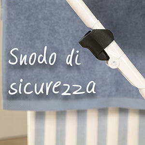 Stendibiancheria stendino in acciaio e alluminio resistente 19 metri da stendere GIMI CAREZZA