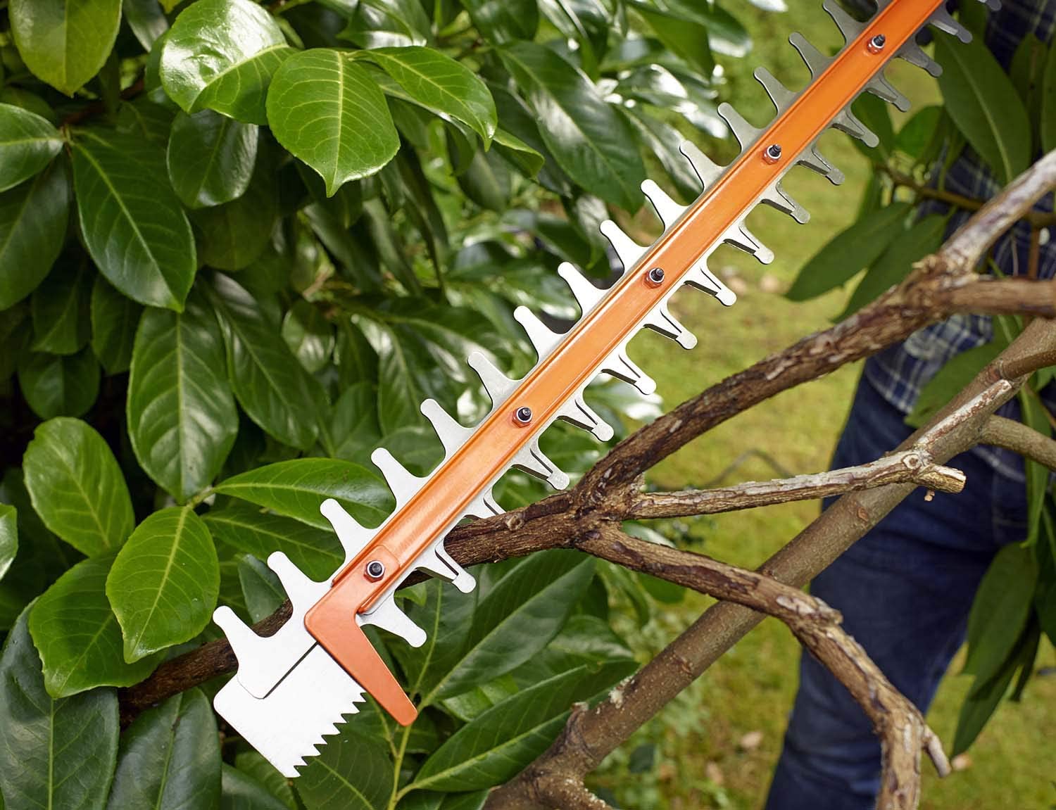 Tagliasiepi 500 W con lama seghettata 50 cm Black+Decker BEHTS 301