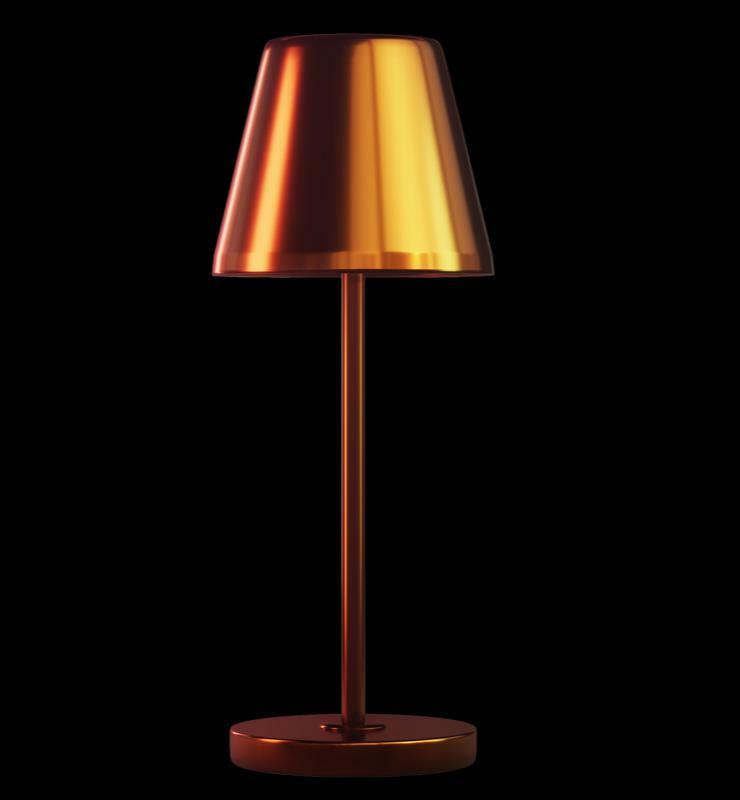 Lampada led ricaricabile da tavolo design elegante